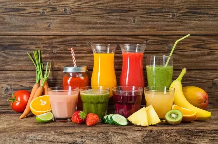 jus de fruits et de légumes pour boire régime
