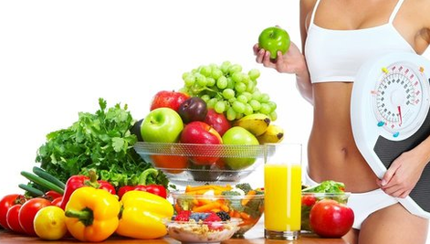 Légumes - services et fruits pour la perte de poids