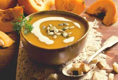 Soupe à la citrouille